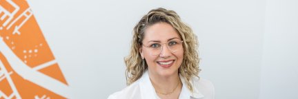 Das Portrait zeigt Ramona Alberts, Mitglied im Presseteam bei Die Bremer Stadtreinigung. | © Die Bremer Stadtreinigung