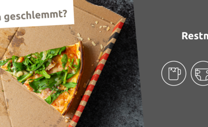 Pizzakartons gehören bei großer Verschmutzung in den Restmüll.