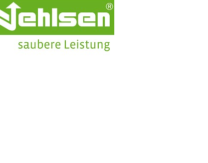 Auf dem Logo von Nehlsen steht der Firmenname in weiß auf grünem Grund. In Grüner Farbe steht darunter "saubere Leistung". | © Logo der Nehlsen GmbH Nehlsen AG | © Logo der Nehlsen GmbH