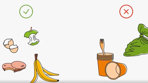 Vorschaubild Video Bioabfall: Was gehört darein und was nicht